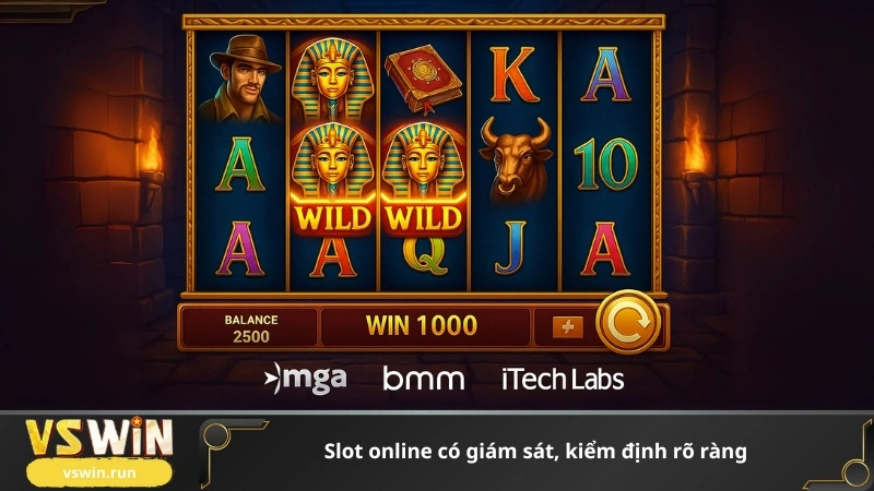 Slot online có giám sát, kiểm định rõ ràng